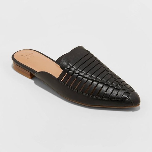a new day Shoes - New Day Blair Woven Mules - Black
